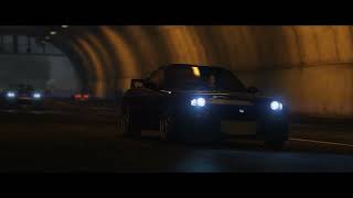 Annis zr350 Mazda RX7 Fd aesthetic rain [upl. by Letnohc]