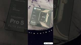 Newly Launched Noise Colorfit Pro 5  Elite Edition Smart Watch Unboxing GonoiseOfficial [upl. by Aihsatan]