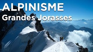 1 Traversée des Grandes Jorasses Pointe Helbronner Bivouac Canzio alpinisme montagne MontBlanc [upl. by Nyrem]