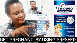 HOW TO GET PREGNANT USING PRESEED LUBRICANT PRESEED TUTORIAL FOR TTC AND TIPS [upl. by Ahseenyt]