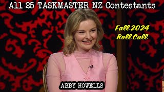 TASKMASTER NZ All Series 15 Contestants Roll Call as of Sept 2024 [upl. by Gelhar304]