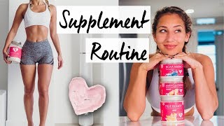 MY SUPPLEMENT ROUTINE  VICKY JUSTIZ [upl. by Lou]