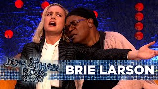 Brie Larson amp Samuel L Jackson Recreate Lady Gaga’s ‘Shallow’ Performance  The Jonathan Ross Show [upl. by Scrope593]