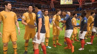 2018 FIFA World Cup Russia  France vs Australia  Gameplay HD 1080p60FPS [upl. by Henrieta942]