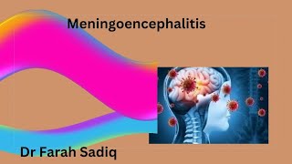 brief overview of meningoencephalitis [upl. by Eiknarf219]