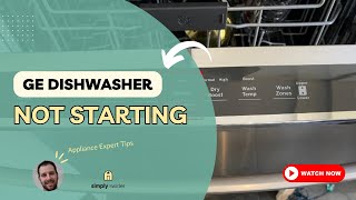 GE Dishwasher Not Starting SHOCKING Causes That Will SURPRISE You [upl. by Tenney]