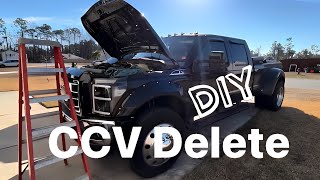 67 Powerstroke CCV Delete Detailed with time saving tips eBay Special‼️ [upl. by Kramer]