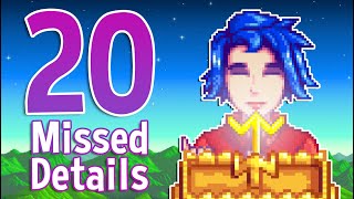 Details you STILL Didnt Know about Stardew Valley [upl. by Hseham760]