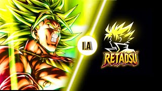 Broly Ultra Legendary Super Saiyan  AI Extended OST by retadsu  Dragon Ball Legends [upl. by Haldi]