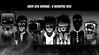 Orin Ayo Remake  8 minutes mix all players  incredibox [upl. by Dorry]