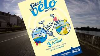 Fête du Vêlo en Anjou 2022  Loire Valley closed roads cycling event [upl. by Hamer744]