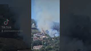 🔥 Un incendie concerne les hauteurs de MandelieulaNapoule 📅 date  22072024 [upl. by King657]