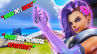 REWORKED Sombra has NEW COUNTERS  GAME 2 UNCUT UNRANKED TO GM [upl. by Brenner]