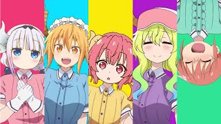 Kobayashisan Chi no Maid Dragon S ED but its Blend S [upl. by Alamap]