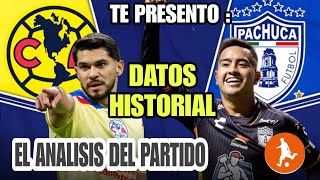 Te presento datos del America vs Pachuca hoy  Historial análisis y como vienen los equipos [upl. by Noyahs]