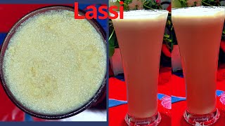 Lassi দুই মিনিটে একদম রেস্টুরেন্ট স্টাইল লাচ্ছি  Restaurant Style Lassi Recipe Bangla  লাচ্ছি [upl. by Zampardi]