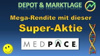 Die besten Aktien 2024  Medpace  Habe ich diese SuperAktie zu früh gekauft gesundheitswesen [upl. by Anitahs62]