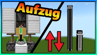 Realistischster und Schnellster Aufzug in Minecraft [upl. by Cottle]