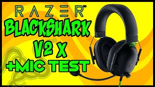 Razer BlackShark V2 X İnceleme amp Mic Test [upl. by Onifled935]