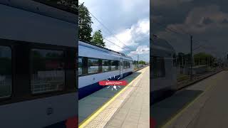 PKP Intercity Doker wbija na pełnej trainspotting trainshortvideo trains  maj 2024 [upl. by Dyane]