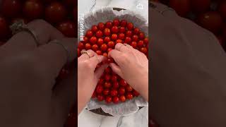 Tarte tatin aux tomates cerises rapide [upl. by Anilesor]