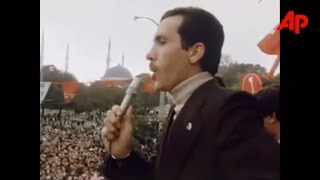 Recep Tayyip Erdoğan 1979 Yılında Mitingde Konuşuyor [upl. by Aifoz]