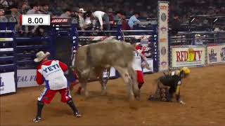 Jess Lockwood – Bull Riding  WinngRun – SunFeb25 [upl. by Lewiss]