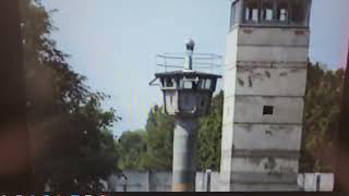 Berlin Wall 1988 Lichterfelde Berlin Brigade Checkpoint Charlie History [upl. by Gennifer]