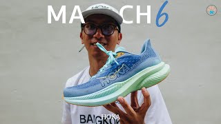 รีวิว HOKA Mach 6 รองเท้าวิ่ง ไร้แผ่นคาร์บอน โฟมนุ่มสบาย เบาหวิว l Best Speed Running Shoes 2024 [upl. by Dnalwor261]