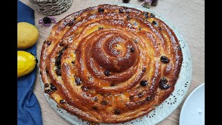 Schnelles und einfaches Hefeschnecke Rezept mit Pudding und Cranberry Füllung [upl. by Ainet]