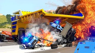 FURIOUS REVENGE │ Epic BeamNG Drive Highway Police Chase [upl. by Udell]