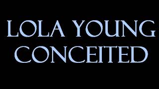 Lola Young  Conceited Instrumental [upl. by Anaerdna280]