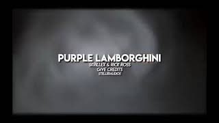 Purple Lamborghini  Edit Audio badass [upl. by Lytle261]