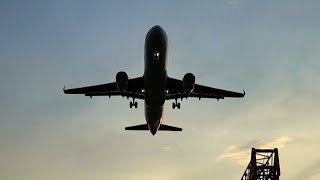 Flight Landing 😱😱  Cochin International Airport  CIAL  Airport  Evening [upl. by Ahsaf]