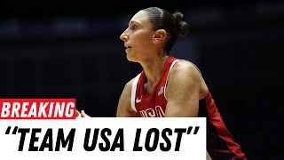 Team USA womens basketball faces unexpected defeat [upl. by Drape]