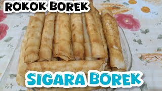 SIGARA BOREK  PANTAS SAJA ENAK OLAHAN KULIT LUMPIA DIBUAT SEPERTI INI [upl. by Lydell]