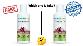 How to identify fake or original product of MamaEarth [upl. by Jolie]