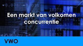 Een markt van volkomen concurrentie  Economie voor vwo  Marktgedrag [upl. by Navets]