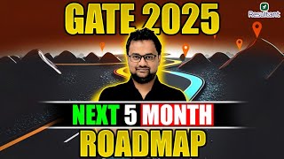 Complete 5 Months Roadmap for GATE 2025🚀  Dont Miss This✔ [upl. by Claudio]