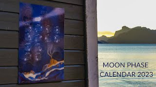 Moon Phase Calendar 2023  Magical Witch Mountain in Norway [upl. by White]