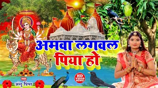 Live  अमवा लगवला पिया हो  DeviPachra  Amwa Lagawala Piya Ho  Devi Geet 2024  Anshu Priya [upl. by Jaban715]