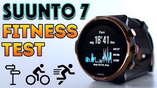 SUUNTO 7 Fitness Review Jogging Steps Cycling  Wear OS 2020 [upl. by Meng316]