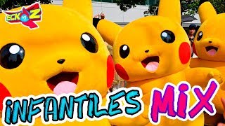 CANCIONES INFANTILES MIX  MUSICA INFANTIL  POKEMON La Cancion de PIKACHU  The Pikachu Song [upl. by Brandwein]