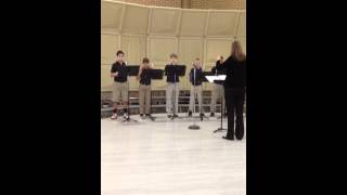 St Norbert Hand Chime Choir  Amazing Grace [upl. by Naitsirhk]