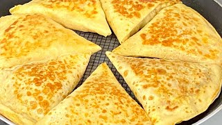 VOICI UNE BONNE RECETTE DE CRÊPES SALÉES À PREPARER PLIAGE SAMOUSSA PÂTE À CRÊPES FACILE AU BLINDER [upl. by Ahsropal]