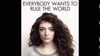 LORDE  Everybody Wants to Rule the World Extended [upl. by Kashden]