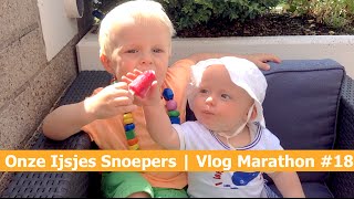 Onze Ijs Snoepers Zijn Zo Schattig   Vlog Marathon 18 [upl. by Akinuahs128]