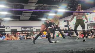 Mat Fitchett vs Laynie Luck St Louis Anarchy part 2 wrestling prowrestling wwe aew nxt gcw [upl. by Darwen]