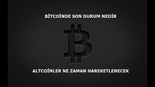 BİTCOİNDE SON DURUM NEDİR CANLI TEKNİK ANALİZ BİTCOİN [upl. by Manup560]