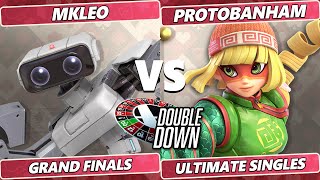 Double Down 2022 GRAND FINALS  MkLeo ROB Vs ProtoBanham Min Min SSBU Smash Ultimate Tournament [upl. by Nnyliram]